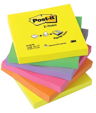 [R330NR] z-notes 100v 76x76 neon p6