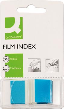 [KF03632] q-connect index 25x45 blauw