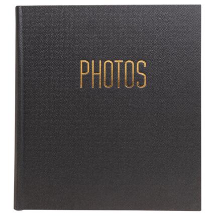[15601E] Fotoalb boek 60p 29x32 OfficeByMe zwart