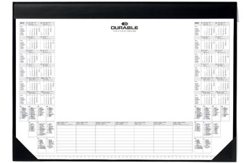 [D729101] BUREAUONDERLEGGER MET PAP.KALENDER 25BL