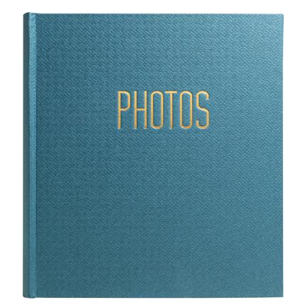 [15603E] Fotoalb boek 60p 29x32 OfficeByMe blauw