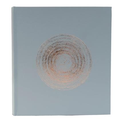 [16265E] Fotoalbum 60p wit 29x32cm Ellipse grijs