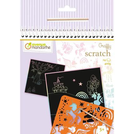 [GY161C] GRAFFY SCRATCH, EENHOORNS