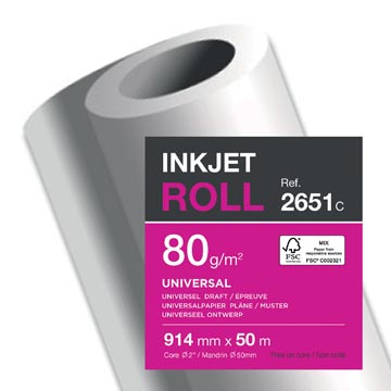 [2651CS] plotter 914mmx50m 80g