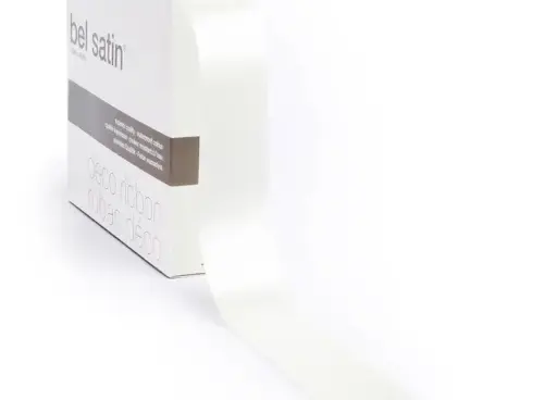 [5151991070] bel satin ribbon 100m/10mm (crème 70)