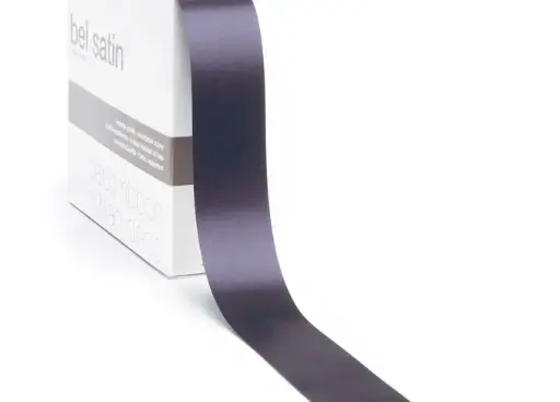 [5151992532] bel satin ribbon 100m/25mm (old purple 32)