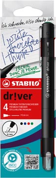 [1088401] stabilo dr!ver fineliner f p4