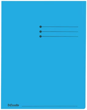 [2013402] pak 100xhemdmap blauw 180g.a4