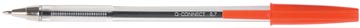 [KF26041] q-connect balpen m rood 50x