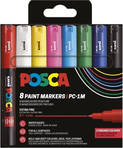 [PC1MC/8A PFASS72] etui pf 8 pc1mc assortiment(bl/bc/js/ab/ve/lav/c/rec)