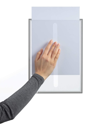 [501557] Durable Infohoes A4 Statische Hechting - Antracietgrijs