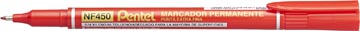 [151091] pentel perm marker nf450-b rd