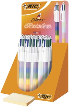 [529672] bic 4clrs rainbow bp display