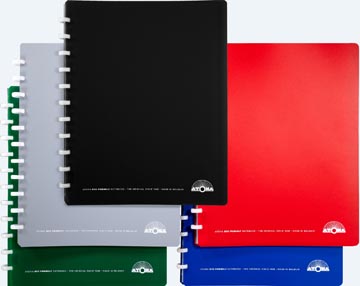 [A0497] Atoma Eco Showalbum Voor Ft A4, 20 Tassen, Geassorteerde Kleuren 