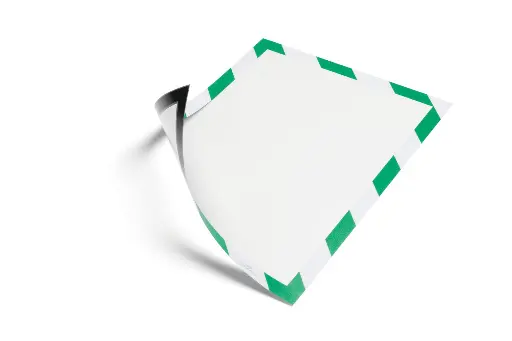 [4945131] DURAFRAME SECURITY MAGNETIC (A4, wit/groen, 1 STUK)