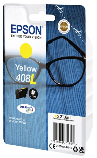 [C13T09K44010] Inktcartridge Epson - 408L geel