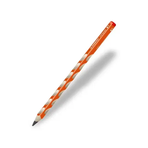 [322/01-hb] potlood easy graph hb oranje rechtshandig 