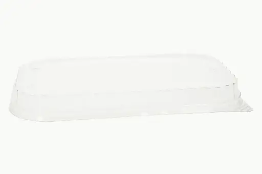 [LPWC1400] Deksel PET transp voor alu 1400cc 271x168x27mm