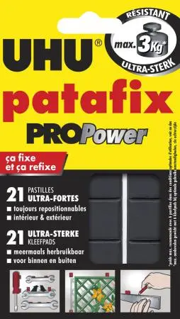[2813700] UHU - Lijmpads Patafix PRO POWER. Blister.