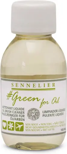 [N135220.100] Max Sauer-#Green for oil-niet giftige reiniger voor penselen-100 ml