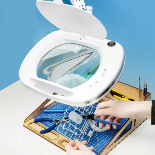 [SHLC9100LED] Pro Magnifier Lamp Mult. Settings