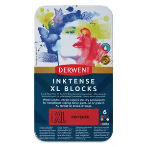 [DXI2306161] XL Inktense Tin of 6 Blocks