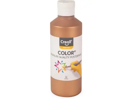 [01084] Creall Color+ Plakkaatverf Brons, 250ml