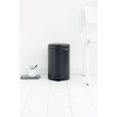 [VB113741] Pedaalemmer NewIcon 12 liter, Brabantia - mat zwart