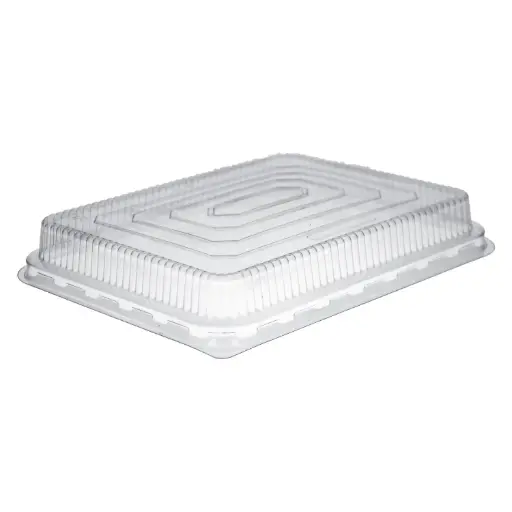 [SP00212] Deksel PET voor alu schaal CR11GPL 227x178x35mm 100 stuks