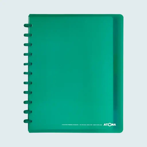 [45656] Atoma schrift Pastel pp opaque assorti A5 gelijnd