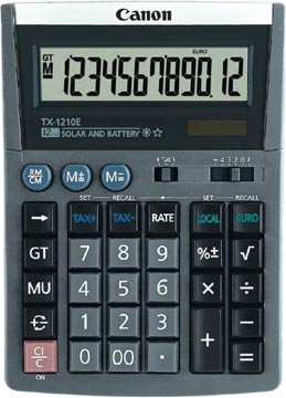 [TX-1210E] Canon Rekenm.Desk