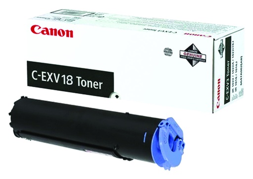 [CAN94098] Tonercartridge Canon C-EXV 18 zwart