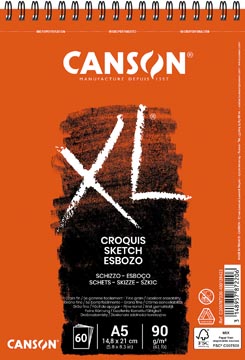 [H787-220] Canson Schetsblok Xl A5 90Gr 60Blz