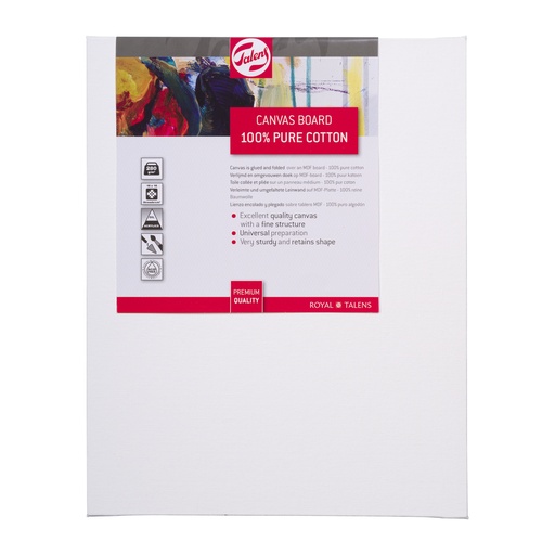 [93252430] Talens Canvas Board 24 x 30 cm