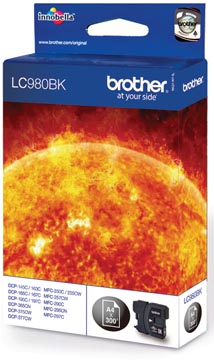 [LC980BK] CARTRIDGE BROTHER ZWART